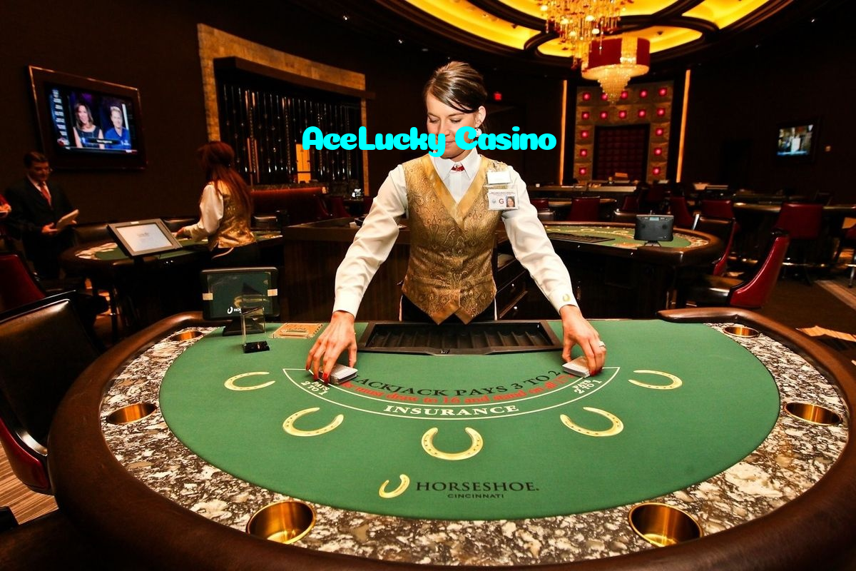 AceLucky Casino casino presented on mobile device in Pakistan with slots and live games